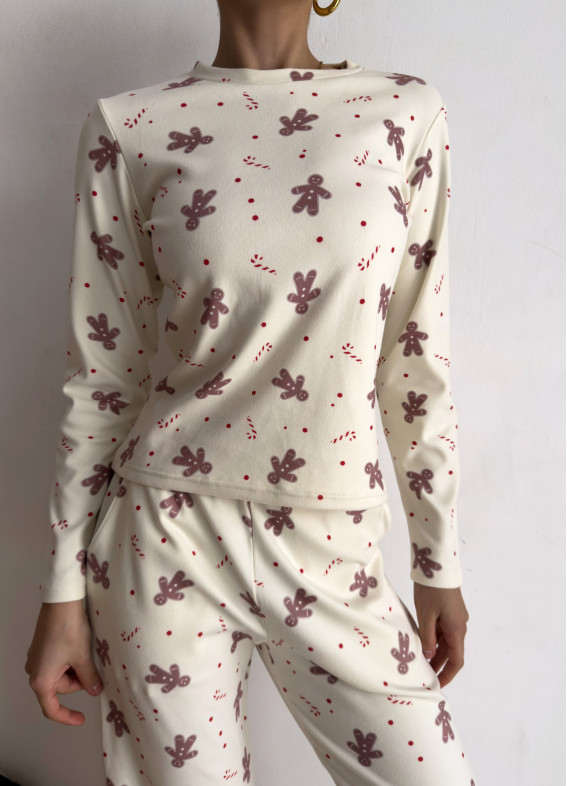 Джентил, піжама, бежева00-00005158-k