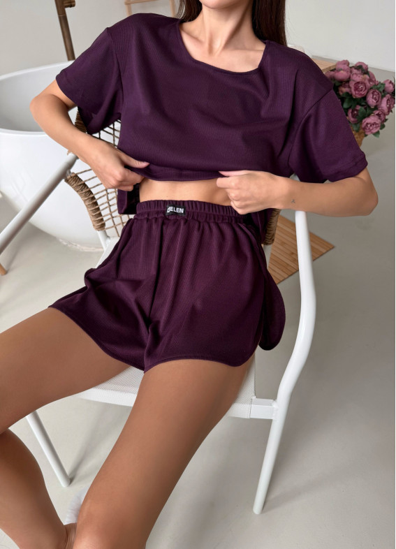 Джуді рубчик, піжама, темно-бузкова00-00003999-k