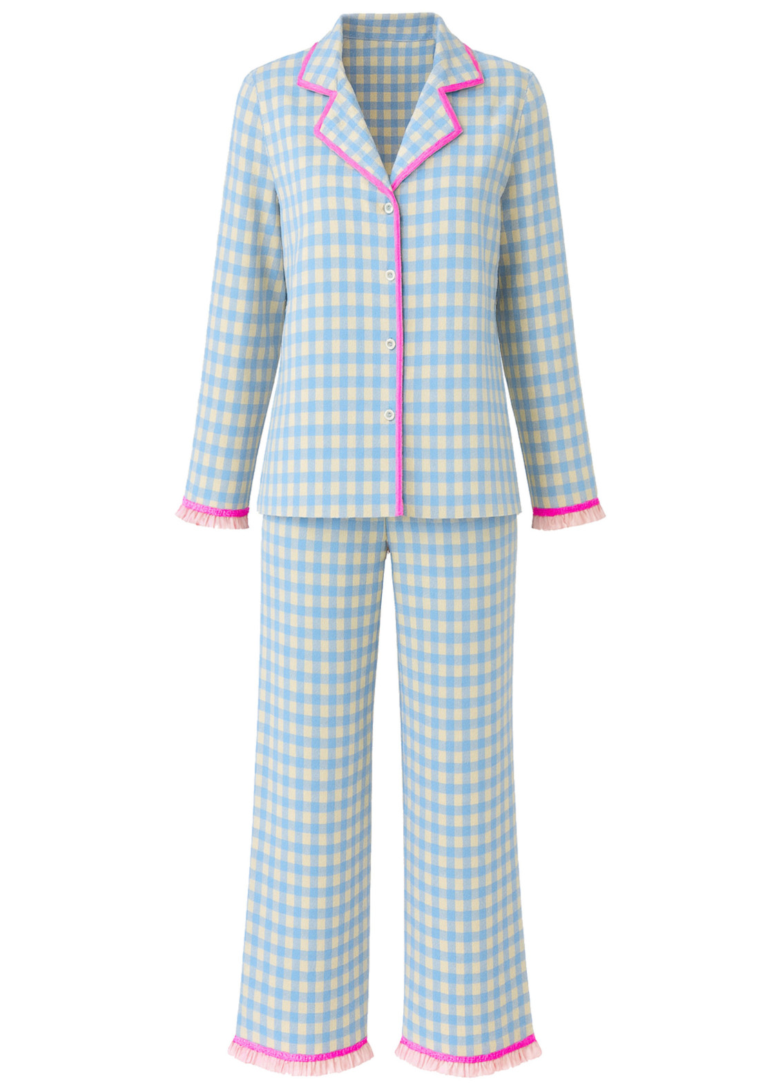 Фрейя, піжама, блакитна00-00004444-k4