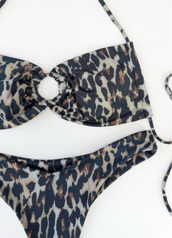 Лаура, купальник, коричневий00-00004581-k