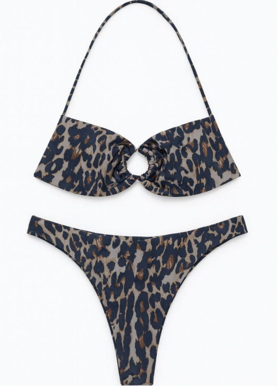 Лаура, купальник, коричневий00-00004581-k