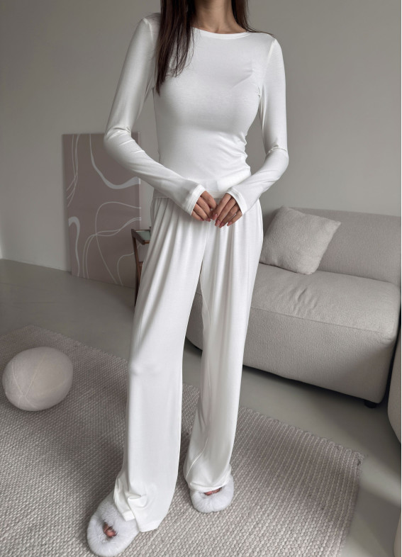 Донна, піжама, молочна00-00004812-k