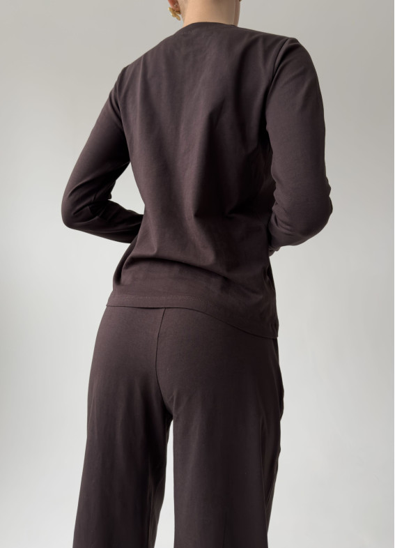 Саманта, піжама, коричнева00-00004820-k