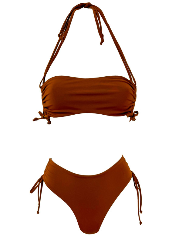 Гаїті, купальник, коричневий00-00005008-k