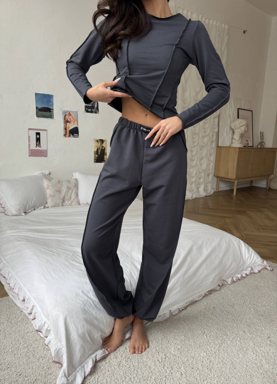 Шеннон, костюм, сірий00-00005113-k