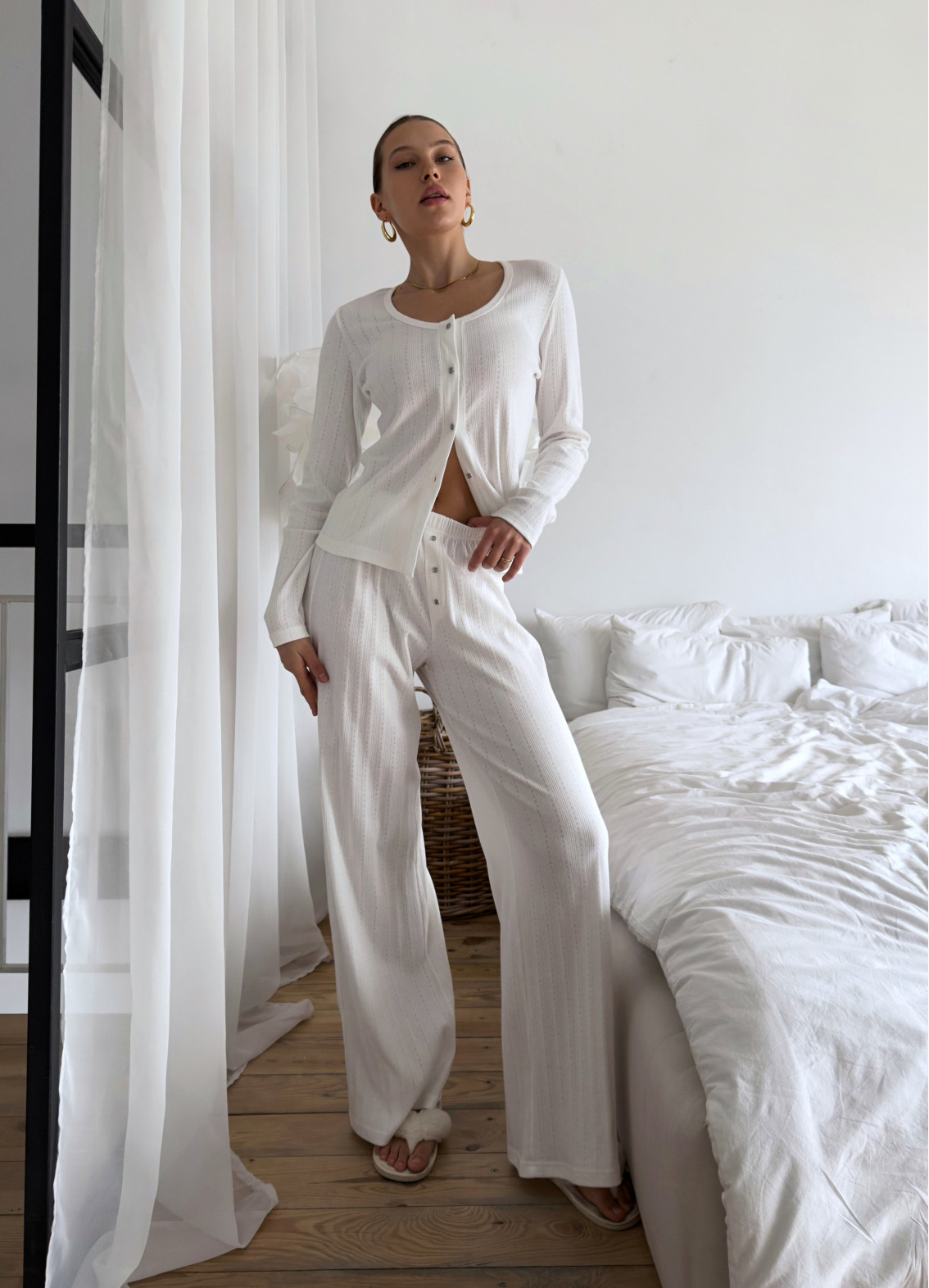 Вілена, піжама, молочна00-00005124-k4