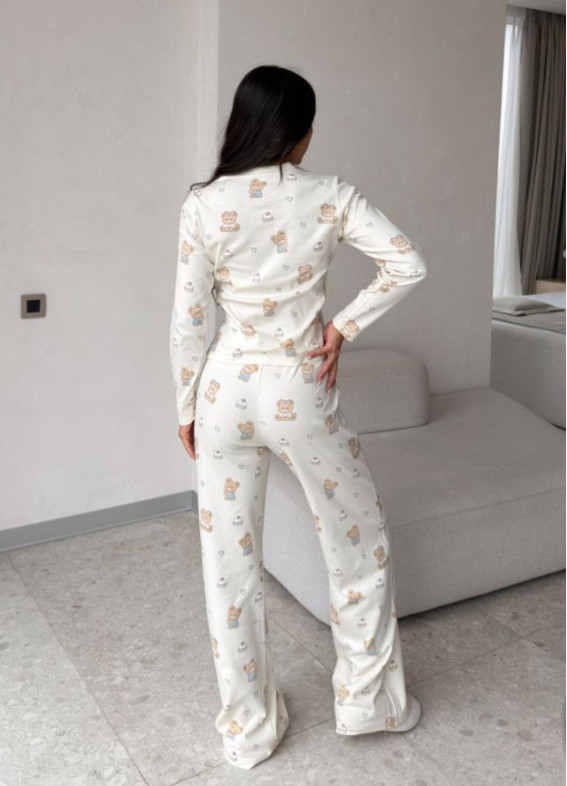 Лінсі, піжама, бежева00-00005136-k