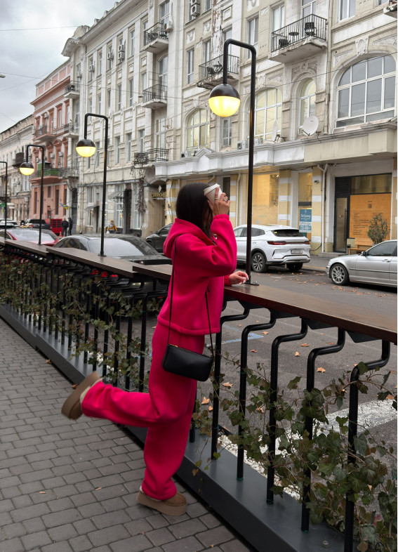 Аеліта фліс, костюм, рожевий00-00005156-k